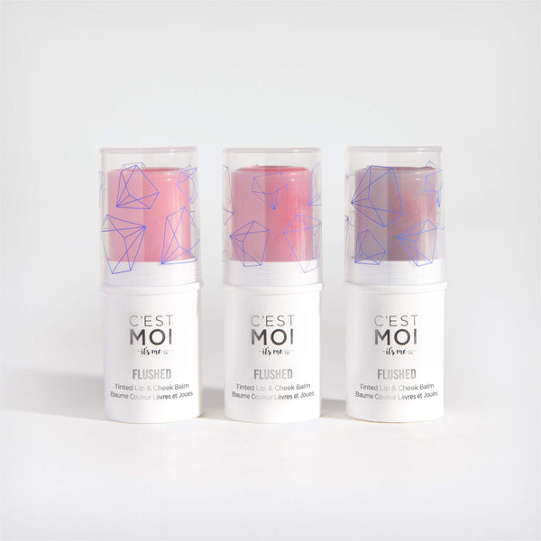 Flushed Tinted Lip & Cheek Balm – C'est Moi