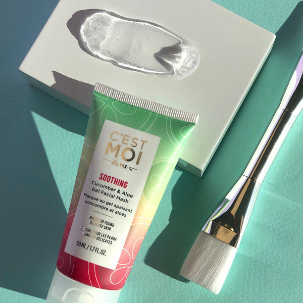 Soothing Cucumber & Aloe Gel Facial Mask – C'est Moi