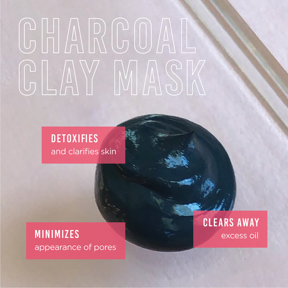 Charcoal clay mask benefits